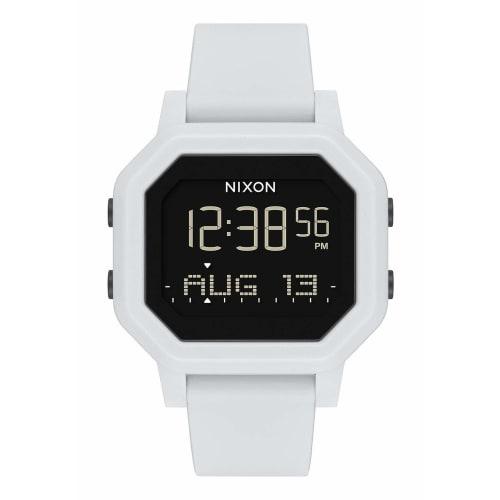 

Женские спортивные часы Nixon Siren A1210100 белые силиконовые кварцевые