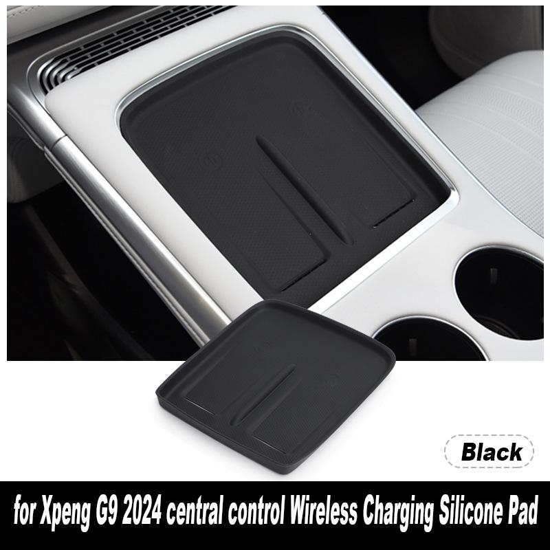 Car Central Control Storage Box for Xpeng G9 2025-2025 Cup Holder Dashboard Tray Organizer Tidying Black Interior Accessories