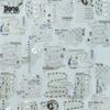 MomoPET Retro Journal Sticker Pack - Hazy Traces Series, DIY 20 Sheets, 6 Styles