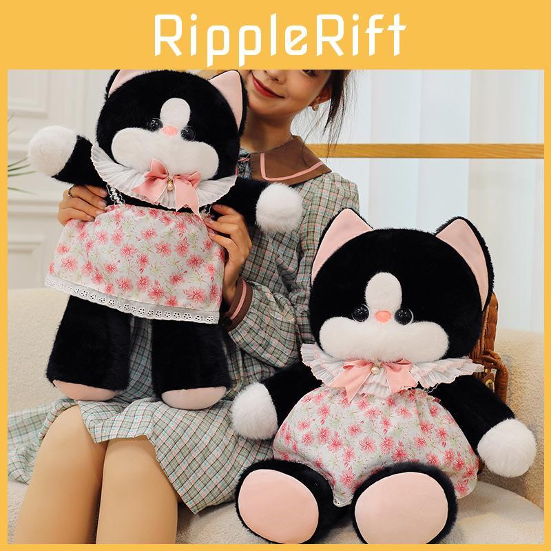 Cute And Realistic Cat Plush Toy Doll Sleep Pillow For Girls Soft Cuddly Gift
