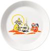 Moomin by ARABIA with Snufkin Moomin 1064954 [Officially Imported] Plate, 19cm, "ABC" Design, Tableware, Arabia,