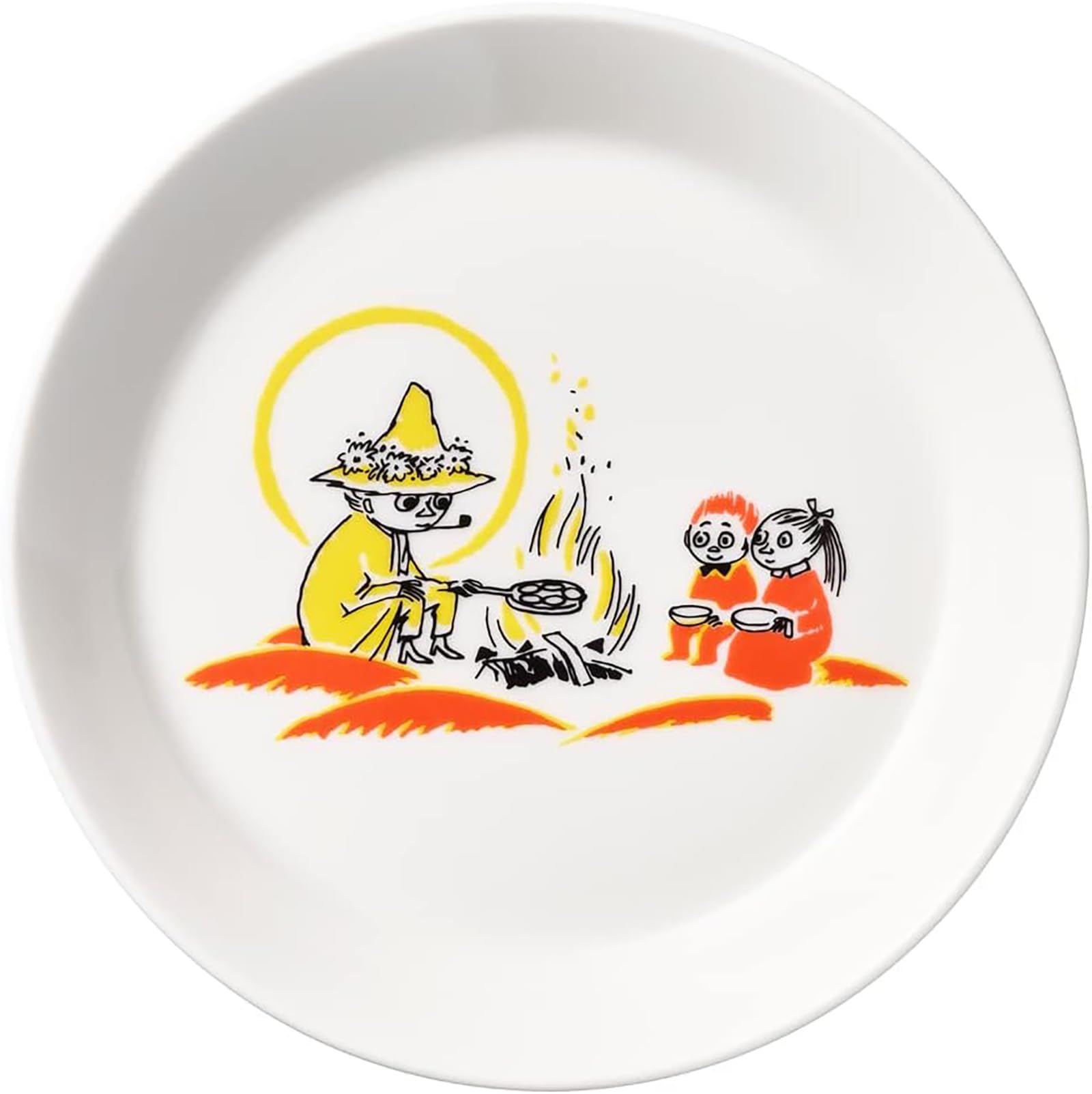 

Мумин от ARABIA со Снусмумри Мумин 1064954 [Официально импортировано] Тарелка, 19 см, Дизайн ABC , Посуда, Arabia, белый