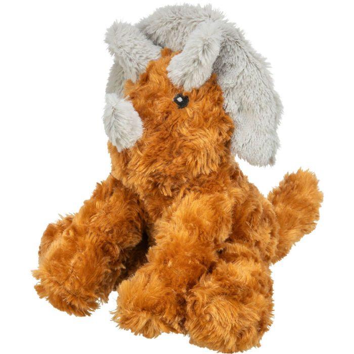 Jouet peluche dinosaure assis pour chien Trixie
