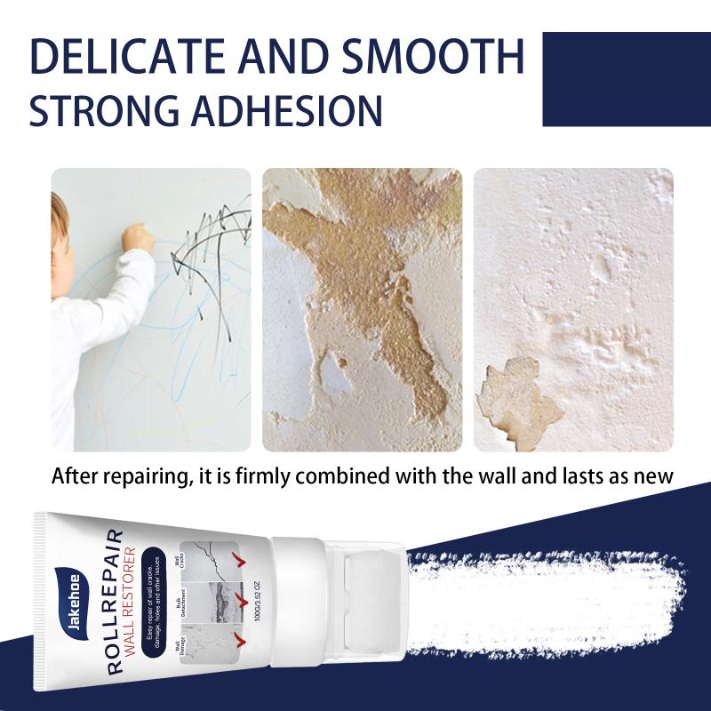 Quick Dry Wall Repair Paste White Waterproof Crack Filler for Home Interior Decor and Crack Restoration