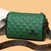 Damen Tasche Rautenmuster kleine Tasche Französische Umhängetasche Modische Pendler Umhängetasche