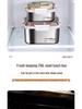 Portable 316 Stainless Steel Food-Grade Sealed Lunch Box with Lid for Fresh-Keeping and Picnic Use