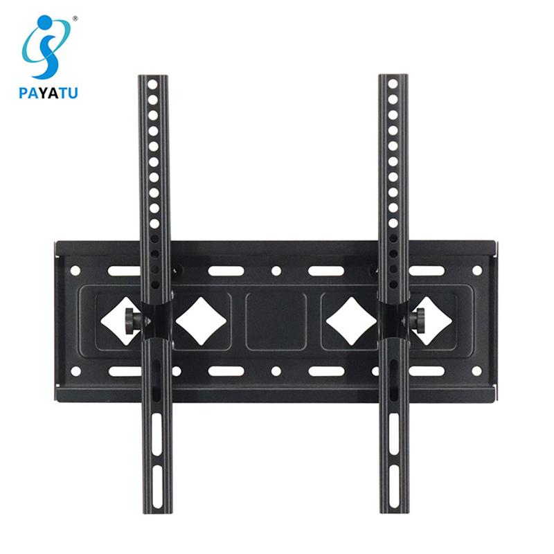 C43 Universal TV Wall Mount Bracket 60KG Load Bearing 15 Degree Tiltable Holder Fit 26-65 Inch LED LCD Flat Screen Monitor