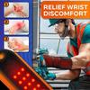 Cordless Wrist Heating Pad 3-Temperature Heat for Hands,Wrists,Elbows Pain Relief for Arthritis,Typing,Gaming