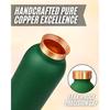 Proof Copper Bottle for Drinking Water – Handcrafted Mandala Design – BPA-Free & Eco-Friendly