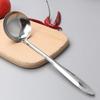 Extended Stainless Steel Soup Ladle and Strainer for Home and Restaurant Hot Pot
