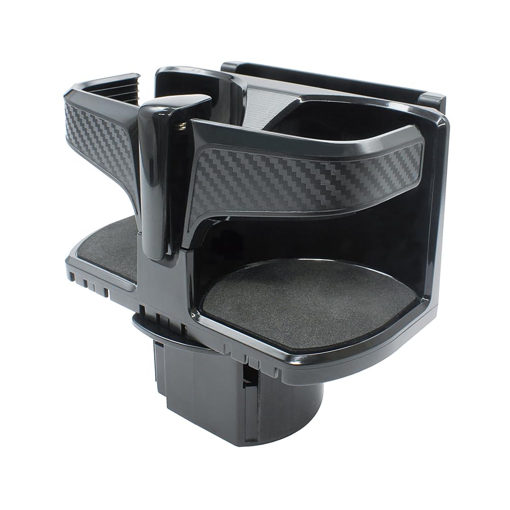 Tsuchiya Yac PF-393 Car Supplies, Drink Holder, USB Included, Compact W Drink, Black