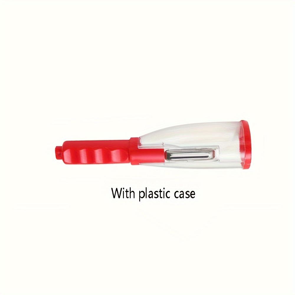 

Upgrade Your Kitchen with This Multifunctional Storage Type Peeler Perfect for Peeling Vegetables Red Plastic