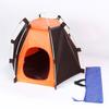 Folding Anti-Ultraviolet Waterproof Pet Tent Patchwork House for Small Dog Cat