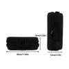 Scratch Resistant Protective Case For Sound Party Wireless Speaker With Breathable Sound Holes Double Carry Option