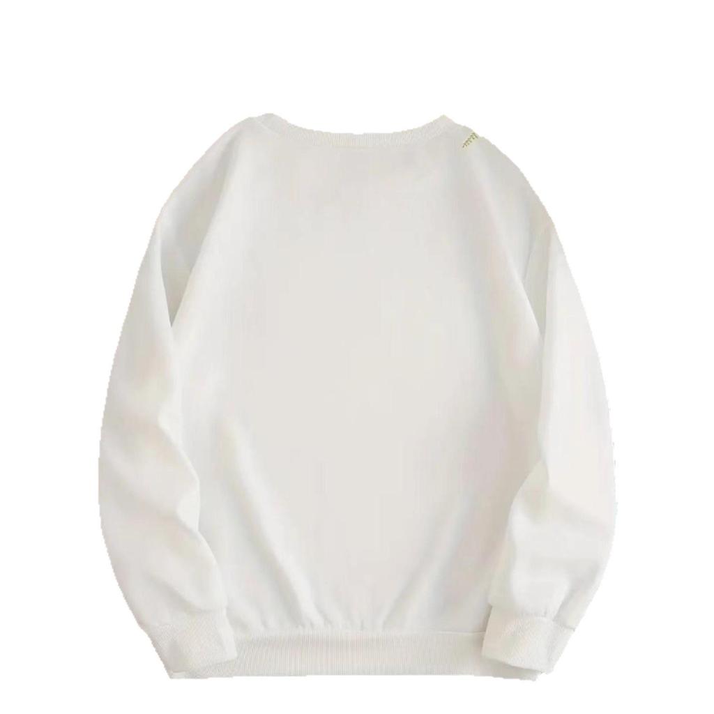 Cross-border Autumn/Winter Lip Print Loose Fleece Sweatshirt