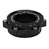 Bike Center Lock Adapter 142mm To 148x12mm Center Lock To 6 Bolt Adapter for 12mm Thru Hub Axles Black