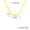 Minority Design Sense Geometric Titanium Steel Necklace Feminine Temperament Simple Pendant Clavicle Chain with 100 Accessories.