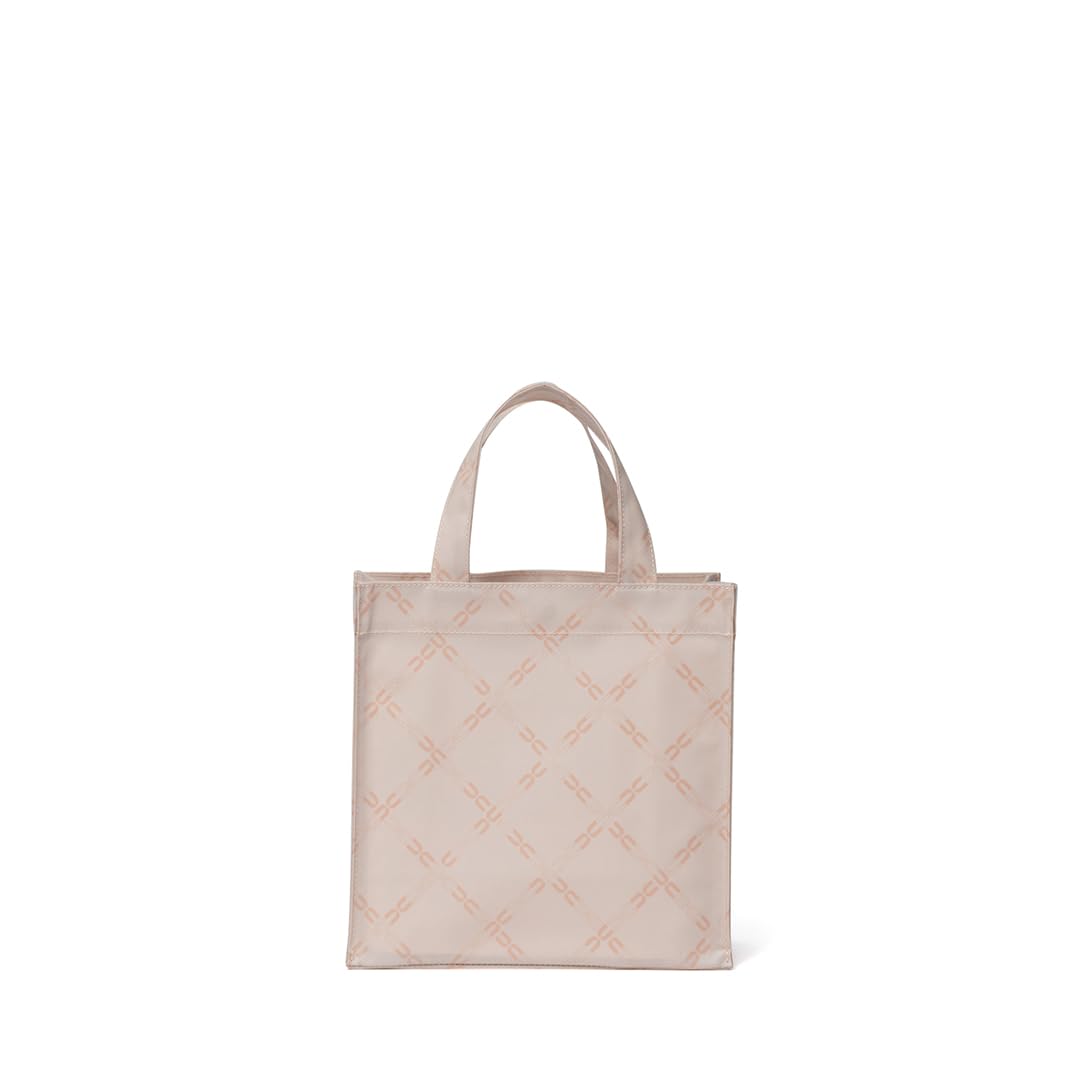 by Handbag PVC Coated Coloring Subbag UULH5EH2 Coral Pink [U Ungaro] Pled Women s