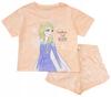 GIRLS' PYJAMAS FROZEN Short Sleeve ANNA ELSA Apricot 8L D051L