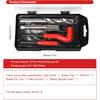 15 Pcs Thread erts M14x1.5 Female Thread Repairing Accessory Assortment Kit, Spark Plug Thread Repair Kit, Drill Helicoil Repair Kit, Thread Repair