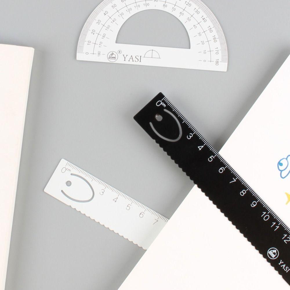 Dividing Ruler Straight Triangle Ruler Set Multifunctional Drawing Ruler Drafting Ruler Student