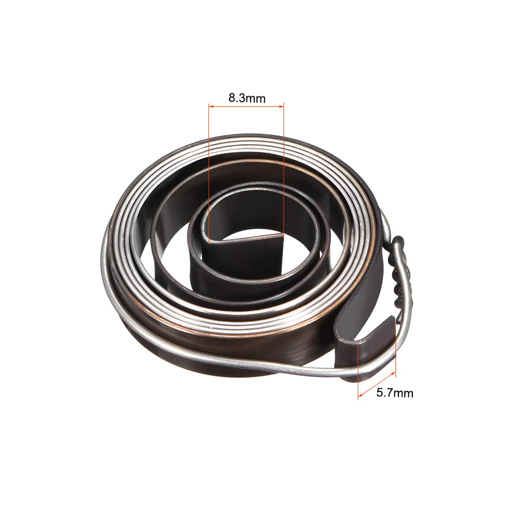 Molletta di Ritorno per Trapano a Colonna Molla del Mandrino Molla a Spirale di Ritorno dell'Alimentazione Assemblaggio Rivestimento Nero Espandi Lunghezza 680-1800mm Diametro Esterno Molla 34-66mm