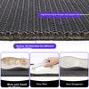 Baineng Villa High-End Entrance Floor Mat Doorway Doormat Outdoor Carpet Entrance Door Mat Black Red 80x120cm