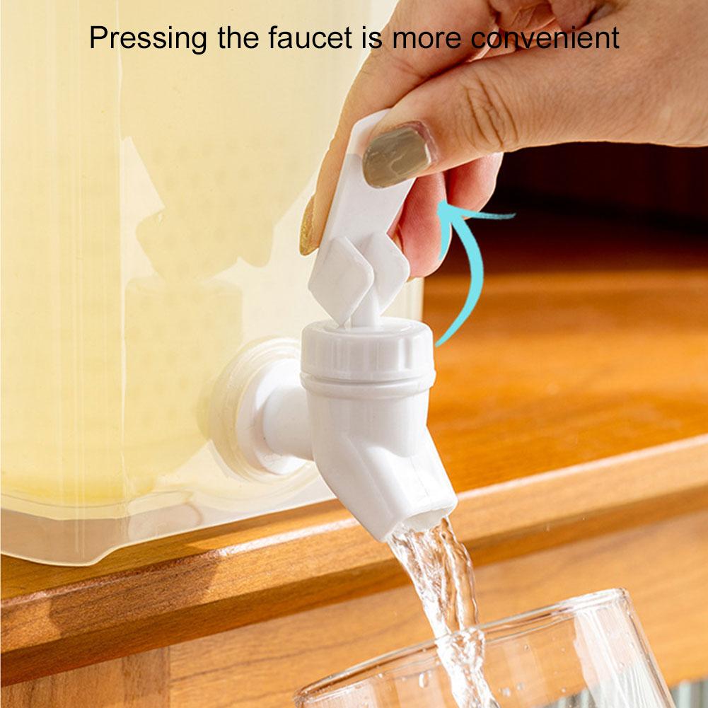 3.5L Drink Dispenser Fridge Beverage Dispenser with Spigot Beverage Liquid Drink Container for Summer Juice Cold Water