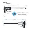 150mm 100mm Electronic Digital Caliper Carbon Fiber Dial Vernier Caliper Digital Ruler Gauge Micrometer Measuring Tool