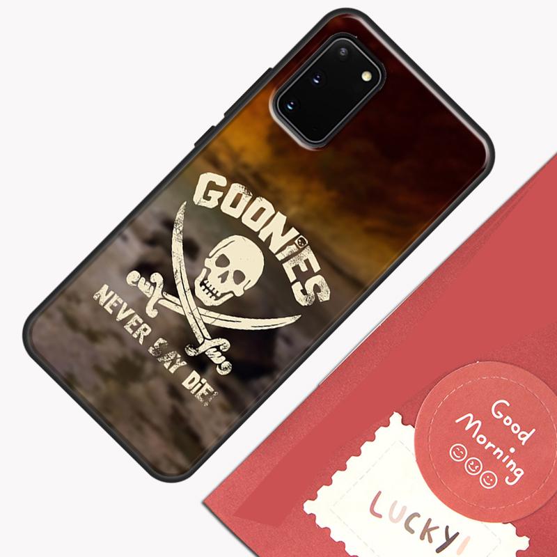 Goonies Case For Samsung Galaxy S22 S21 S23 Ultra Note 20 S8 S9 S10 Note 10 Plus S20 FE Back Cover