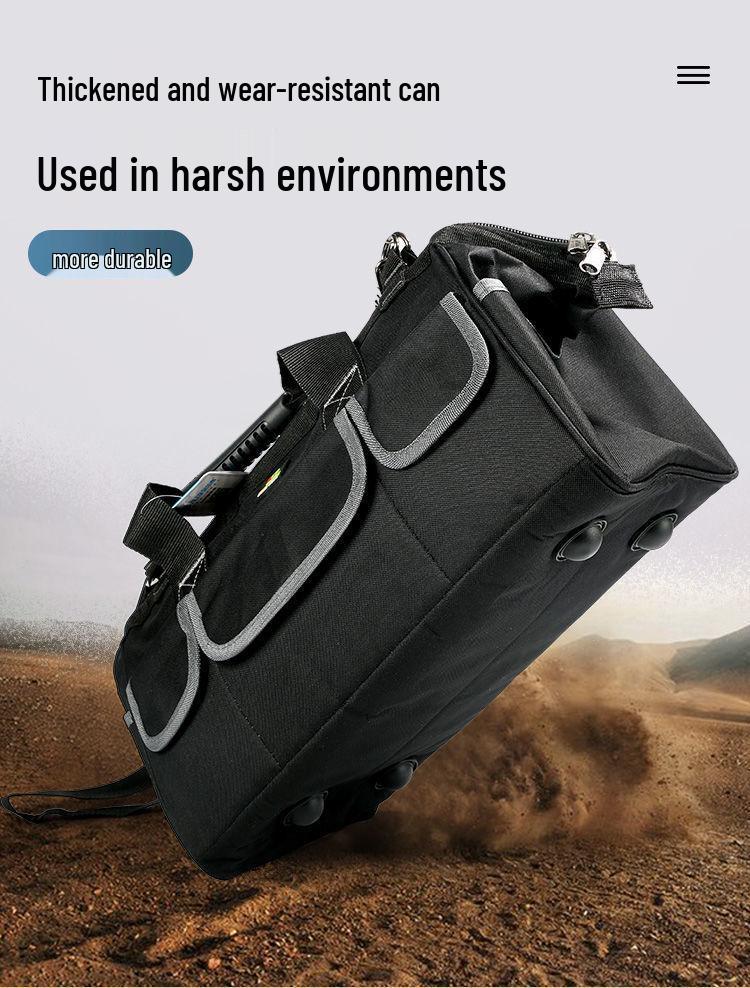 Large Capacity Multifunctional Electrician & Woodworking Tool Bag