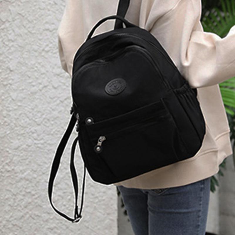 Backpack Women's New Korean Fashion Oxford Cloth Women's Bag Waterproof Nylon Cloth Casual Shopping Women's Backpack