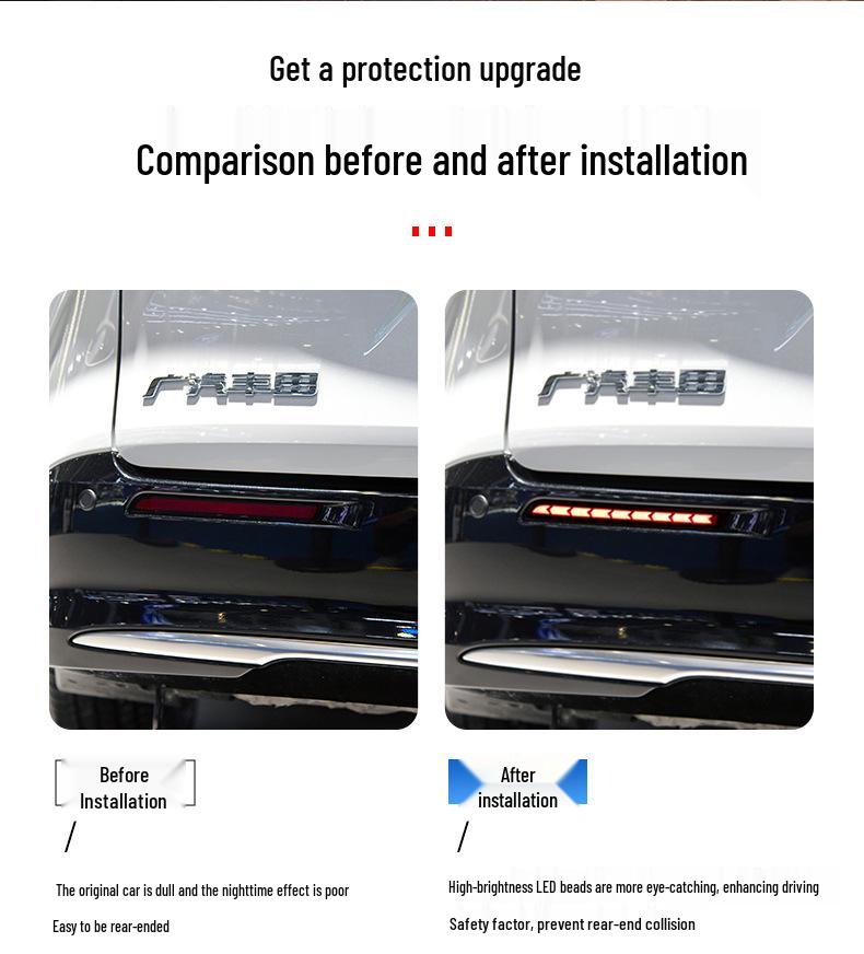 2022-2024 Senagravia Rear Bumper Warning Light for Specific Models
