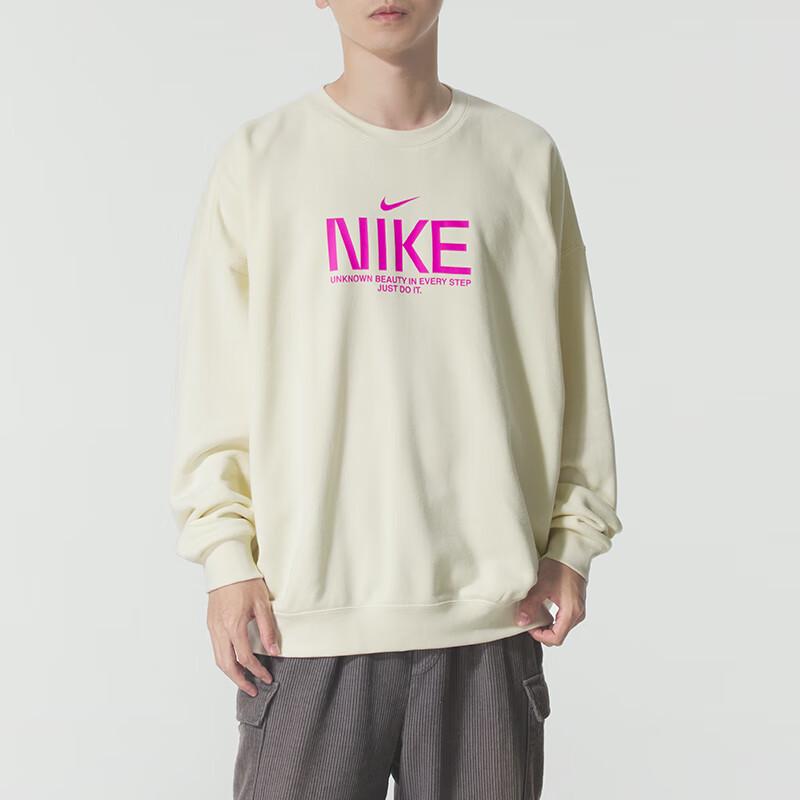 

Nike Мужская спортивная повседневная толстовка с круглым вырезом, пуловер IM9355-113 2XL