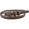 Genuine Leather Womens Belt With Alloy Buckle For Casual Jeans And Pants