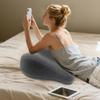 Back Wedge Pillow For Bed Comfortable Positioning Pillow Non-Slip Wedge Cushion For Snoring Reading Sleeping Home Dormitory