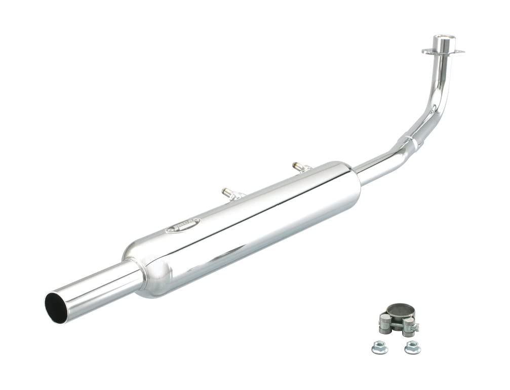 

KITACO Мини Глушитель Cabton Little Cub Сталь Хромированная отделка 543-1116870