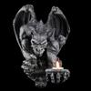 Geister Kerzenhalter Schmuck Wandmontage Gotisches Gargoyle Design Einfache Montage Kein Bohren Wandkerze