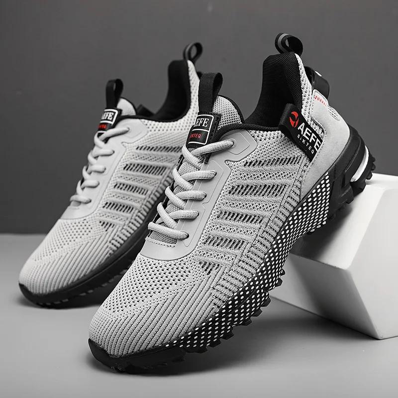 Fashion Breathable Outdoor Sports Shoe Lightweight Sneakers for Men Comfortable Athletic Training Footwear New 2024 Men Running Shoes