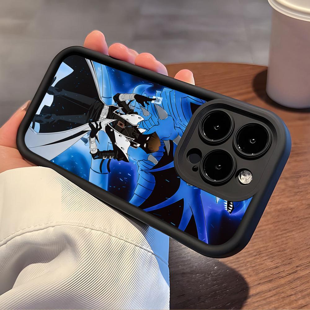 Yugioh Seto Kaiba Phone Case for iPhone 17 16 15 14 13 12 11 Air Pro Max Plus Black Soft TPU Shockproof Cover
