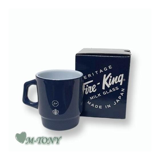 Starbucks Starbucks Glass Mug Fragment x FIREKING Navy Mug 207ml Starbucks/Tumbler/Starbucks Tumbler/Starbucks