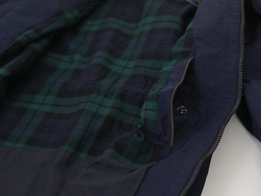 POLO RALPH LAUREN Check Lining Double Zip Windbreaker 0101807 XL AVIATORNAVY Men's [Used]
