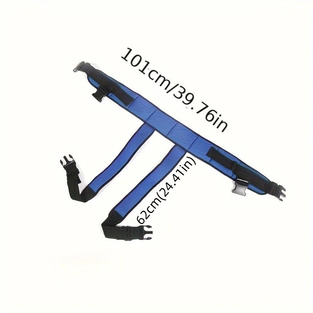 Breathable Mesh Wheelchair Safety Belt Non-Slip Adjustable Straps Fall Prevention Band Comfortable 360° Design Elderly Seat Belt