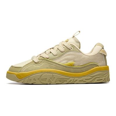 Hot Increased Low-Top Sneakers Men Sneakers Granular-Beige 912238083-4