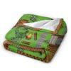 99 Notti nella Foresta Coperte Morbide Calde di Qualità 2025 Biancheria da Letto per Videogiochi Coperte Decorative Invernali per Camera da Letto Copriletto Soffice