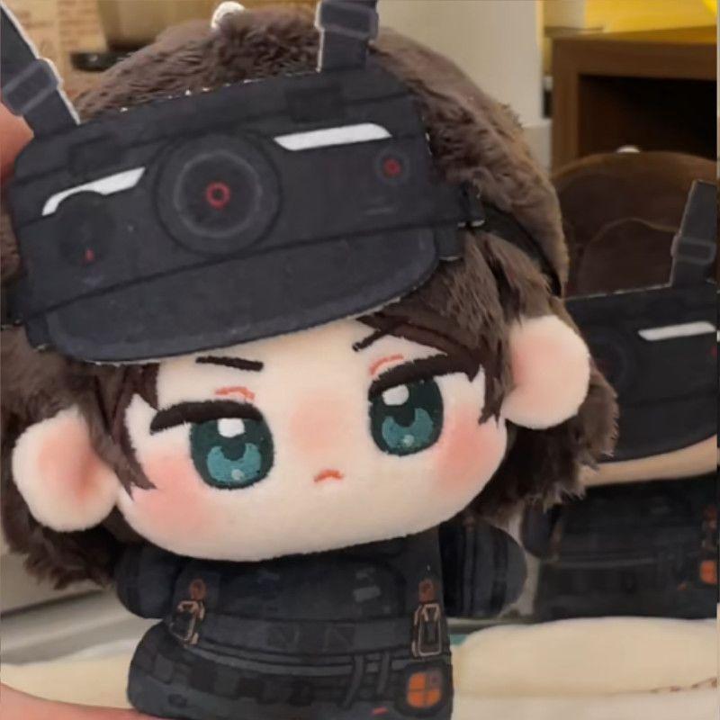 10Cm Game Delta Force Nox Cotton Doll Nameless Plush Pendant Anime Peripheral Accessories Backpack Decoration Collection Gift