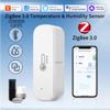 Tuya Zigbee Temperature Humidity Sensor Smart Indoor Thermometer Hygrometer APP Notification Works with Alexa Google Home
