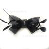 New Feather Headdress Bridal Hair Accessories Dinner Top Hat Jockey Club Hair Accessories Hairpin Photo Accessories Party Headdress