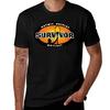 Camiseta Survivor Gold Burst Clásica Básica