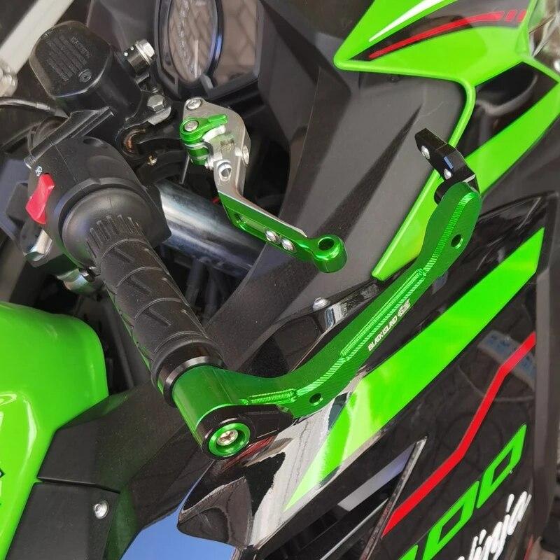 For Kawasaki NINJA 250 300 400 2013 2014 2015 2016 2017 2018  NINJA Motorcycle Brake Clutch Pull Rod Protection Sleeve